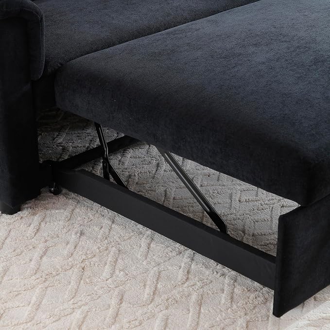 55.5" Small Sleeper Sofa Couch - Image 9