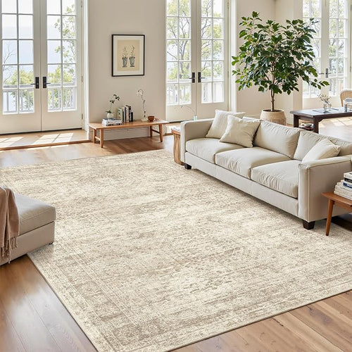 6x9 Area Rug for Living Room Washable 6x9 Rug Non-Slip Modern Rugs for Bedroom by Soalmost