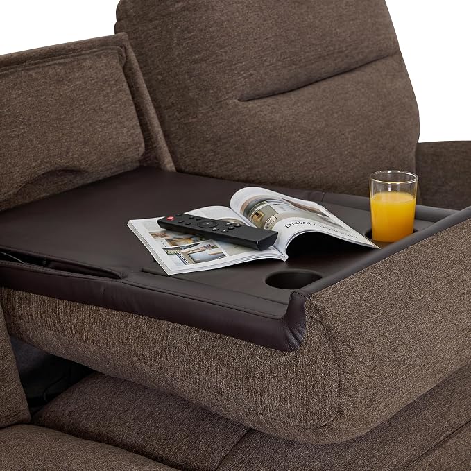 MCombo 87.8" Wall Hugger Power Reclining Sofa - Image 7