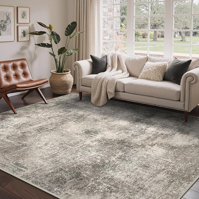 BEIMO Area Rugs 10x14 for Living Room Bedroom, Modern Abstract Machine Washable by BEIMO