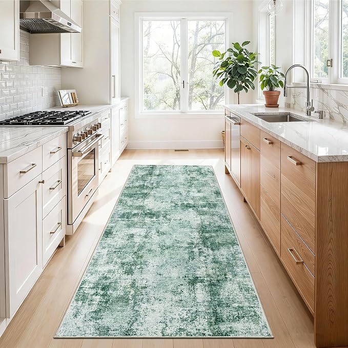 Hallway Runner Rug 2x8 Washable: Entryway Runners Rugs Non Slip Easy-to-Clean - Image 3