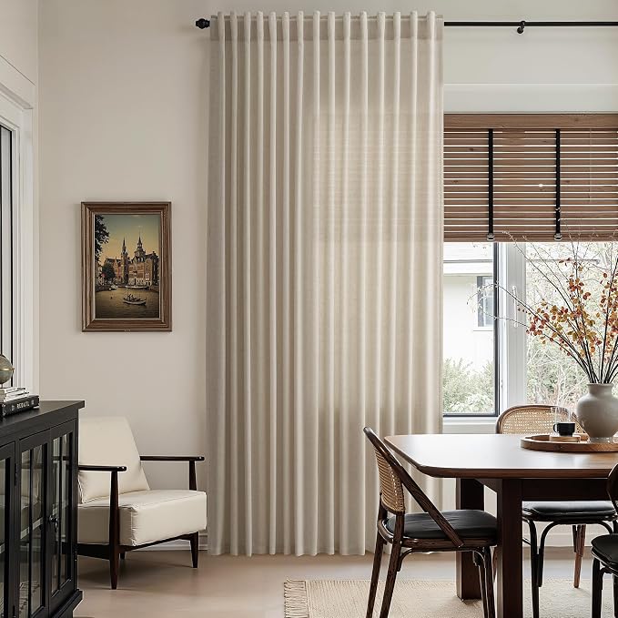 Nanspring Cobblestone Linen Curtains 84 Inches Long - Image 8