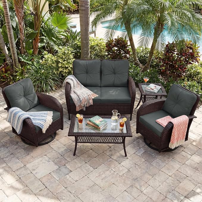 UPHA 7 Pieces Patio Furniture Set - Image 6