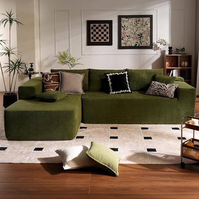 ovios 104" Cloud Boneless Couch by OVIOS