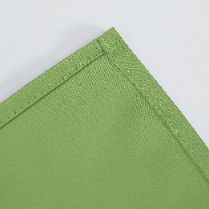 LEMOMO Blackout Curtains 52 x 63 inch/Light Green Curtains Set of 2 - Image 8