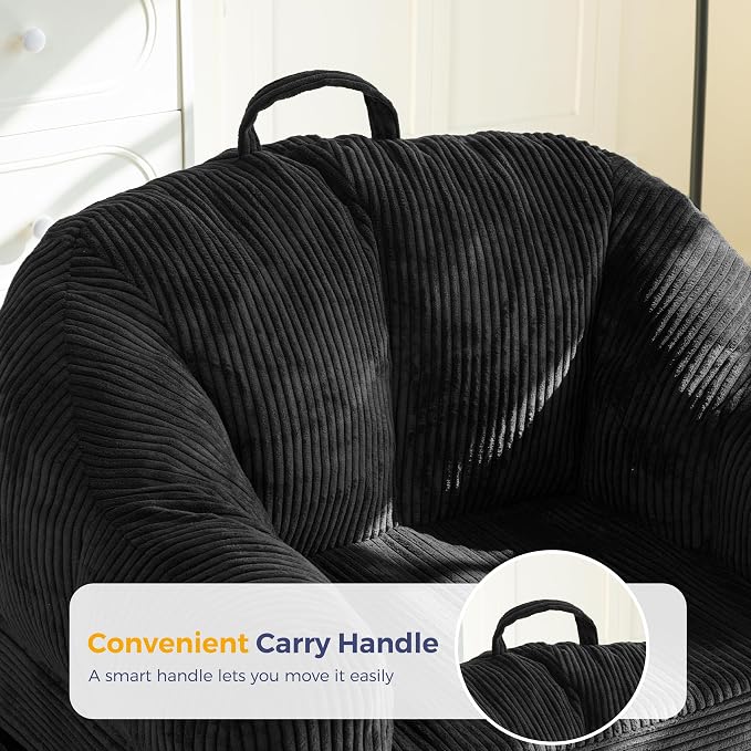 MAXYOYO Folding Sofa Bed with Backrest, Boneless Fold Out Couch Bed with Handle - Image 4
