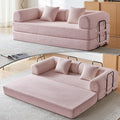 Compression Sofa, Cloud Sectional Sofa, Sofa Bed, Boneless Modular Sectional by QQR