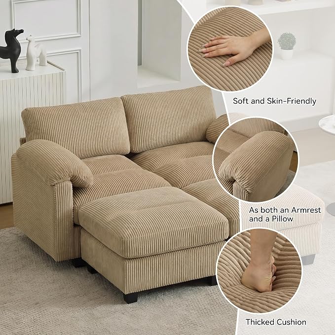 61'' Modular Loveseat Sofa - Image 3