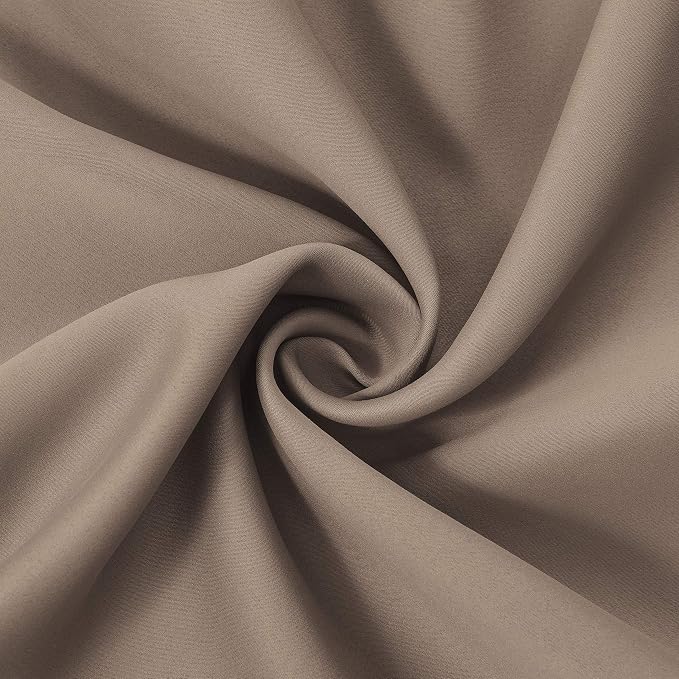 LEMOMO Cappuccino Thermal Blackout Curtains/42 x 84 Inch/Set of 2 Panels Room - Image 5