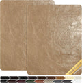 KING MOUNTAIN Leather Repair Patch, 2 Packs 9 x 11 Inches self Adhesive Leather by ForABetterHomeLife
