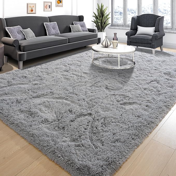 Tepook Area Rugs 9x12 for Living Room, Super Soft Fluffy Rugs for Bedroom - Image 2