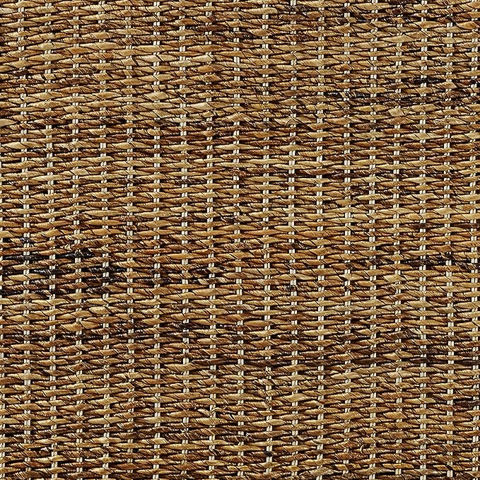 Crosley Furniture Serena Bed, Handwoven Natural Fiber Rattan Headboard and - Image 12