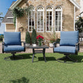 HOMREST Outdoor Swivel Rocker Patio Chairs by HOMREST