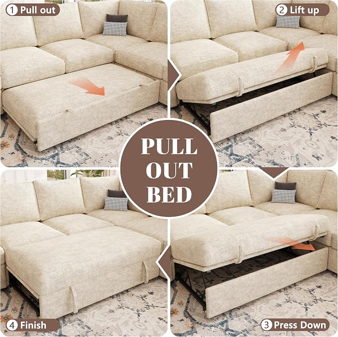 108 Inch Modular Sectional Sofa - Image 7