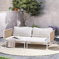 Crestlive Products Outdoor Oversized Loveseat Set, Patio Conversation Sets by CrestliveProducts