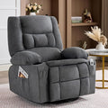Oversized Swivel Rocker Recliner Chair by Unknown