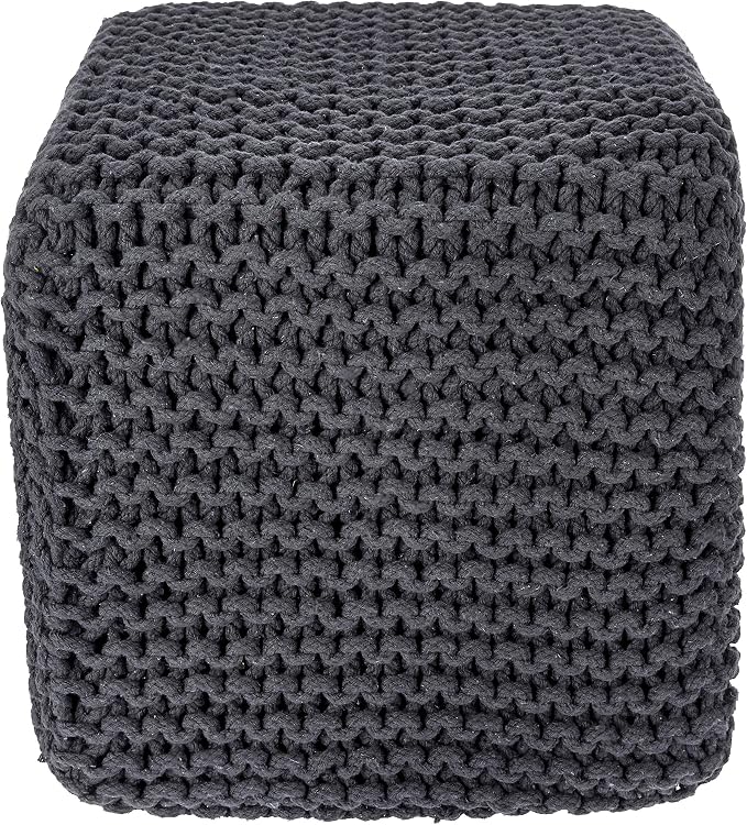 REDEARTH Cube Pouf Foot Stool Ottoman - Image 4