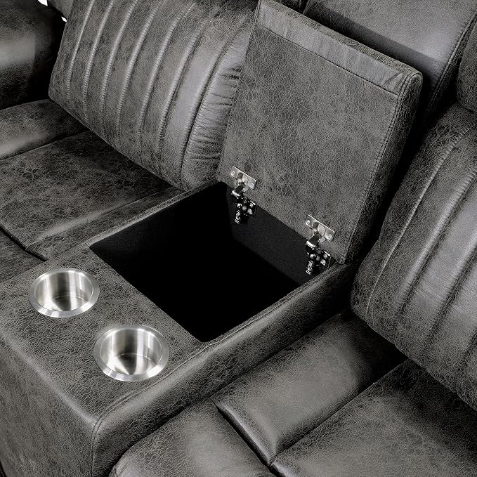 Lexicon Reclining Sectional Couches - Image 8