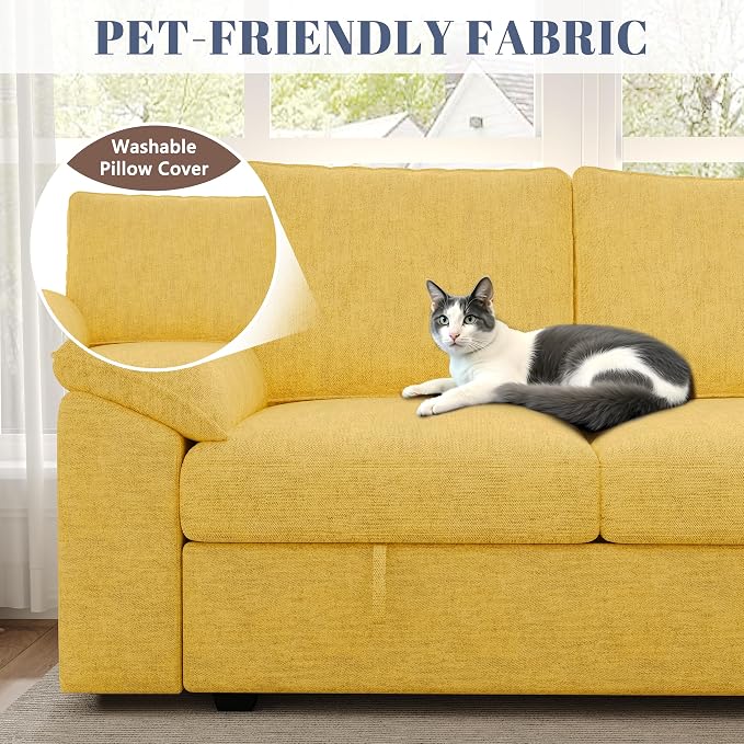 85 Inch Modular Sectional Sofa - Image 8