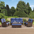 HILLGA Luxury High Back Patio Furniture Set by HILLGA