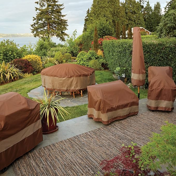 DUCKCOVERS Ultimate Waterproof 87 Inch Patio Sofa Cover, Patio Furniture Covers - Image 6