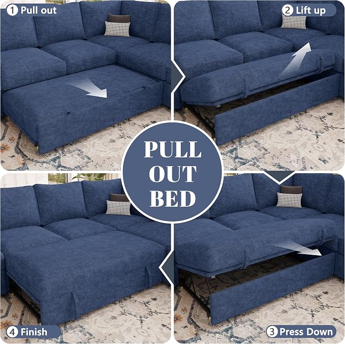 108 Inch Modular Sectional Sofa - Image 7