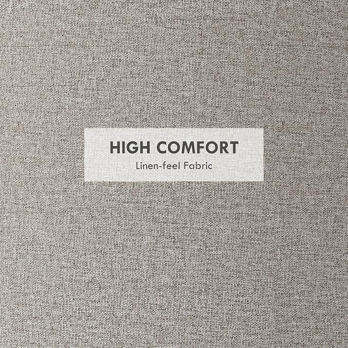 HOMCOM Round Storage Ottoman - Image 6