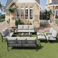 HOMREST 9 PCS Outdoor Patio Furniture Set by HOMREST