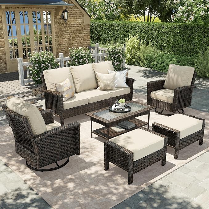HERA'S HOUSE Patio Furniture Set by HERASHOUSE