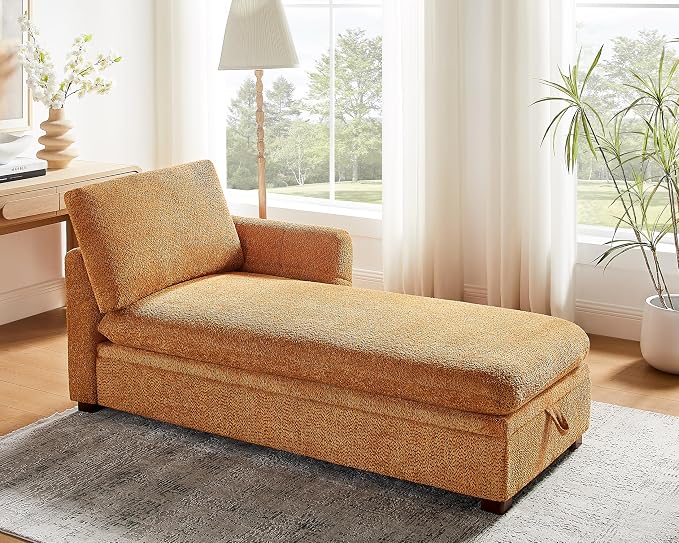 VANOMi Oversized 70.47'' Chaise Lounge Chair Indoor, Modern Upholstered Sofa Bed by VANOMi