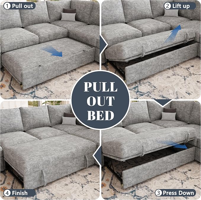 85 Inch Modular Sectional Sofa - Image 7