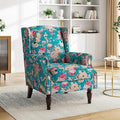 Pia Ricco High Back Floral Accent Chair by PiaRicco
