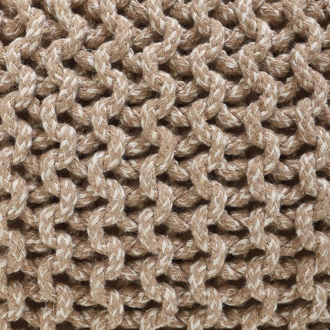 REDEARTH Round Pouf Ottoman - Image 7