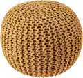REDEARTH · Round Pouf Ottoman by REDEARTH